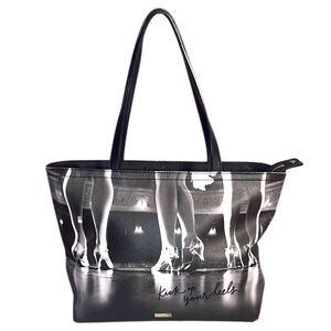 Kate Spade Kick Up Your Heels Tote Bag | Storybook Lining | EUC